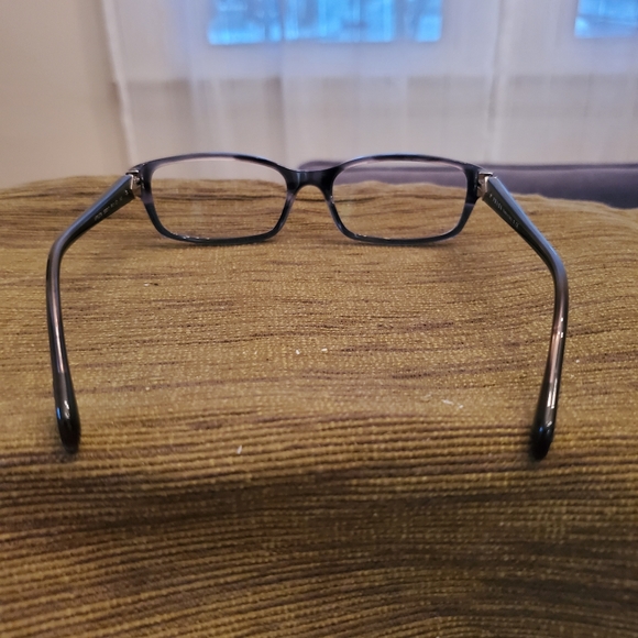 Authentic Prada Italy VPR 07N RY0-101 55-17-140 Gray/Blue Full Rim Eyeglasses Fr - Picture 11 of 11